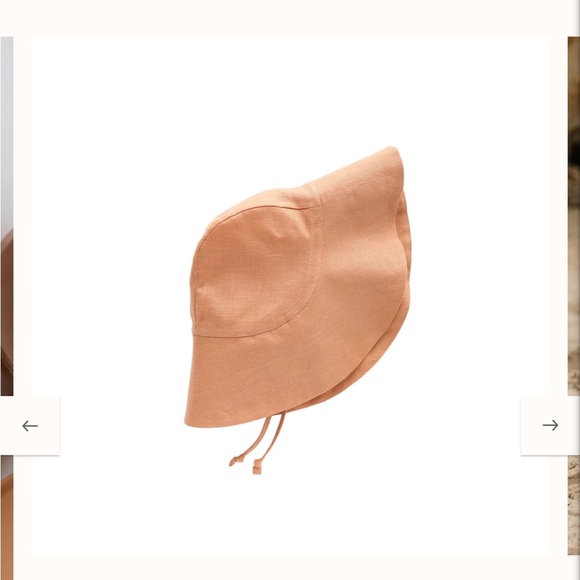 Briar Baby Linen Sunhat: Size 2-4 yrs. - Picture 5 of 5